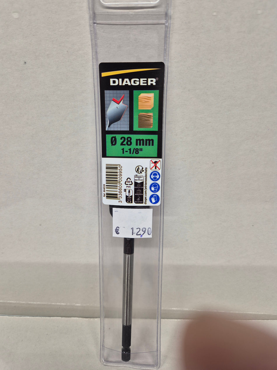 Diager houtfreesboor 28mm