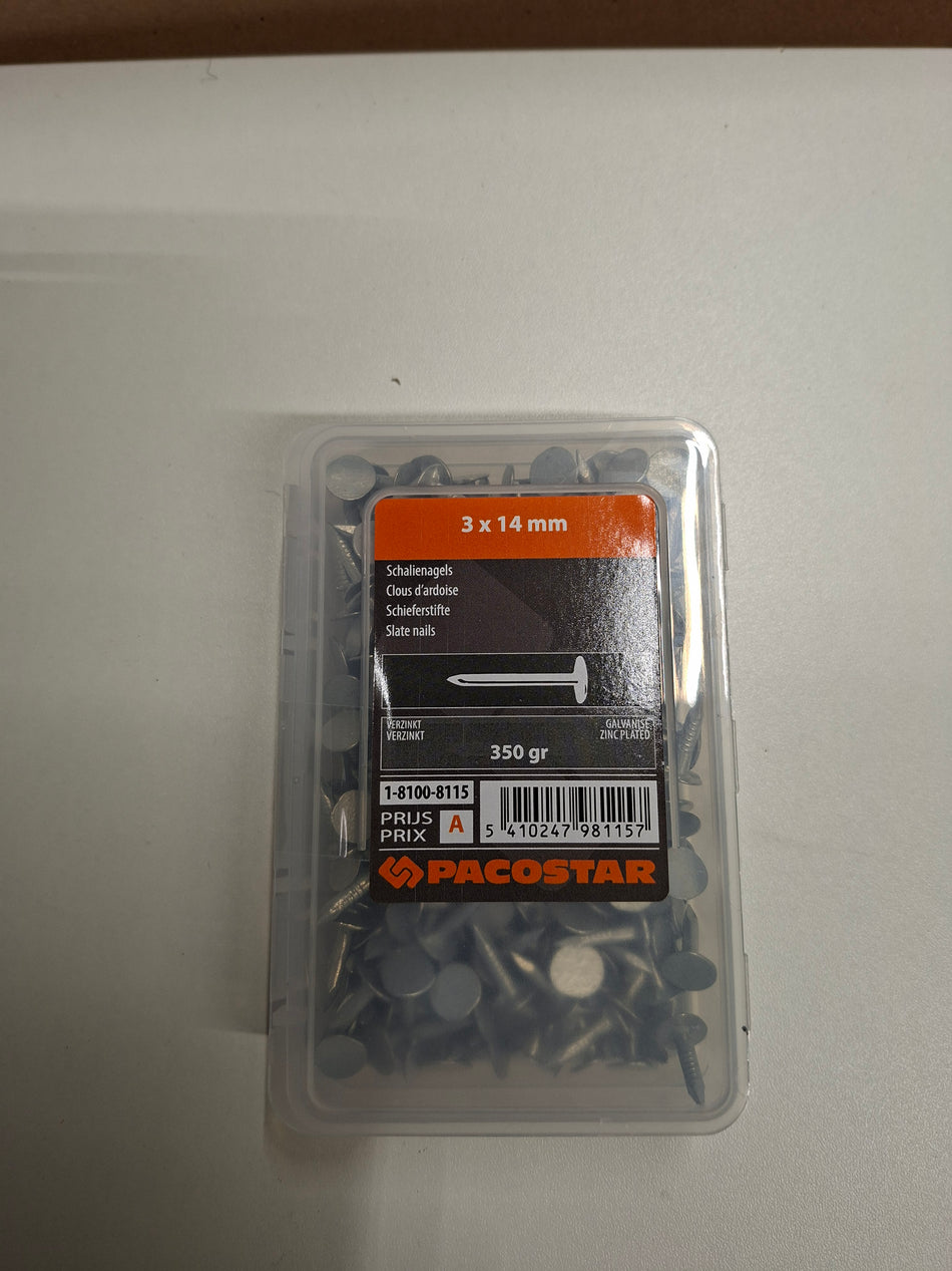 Schalienagels 3x14mm