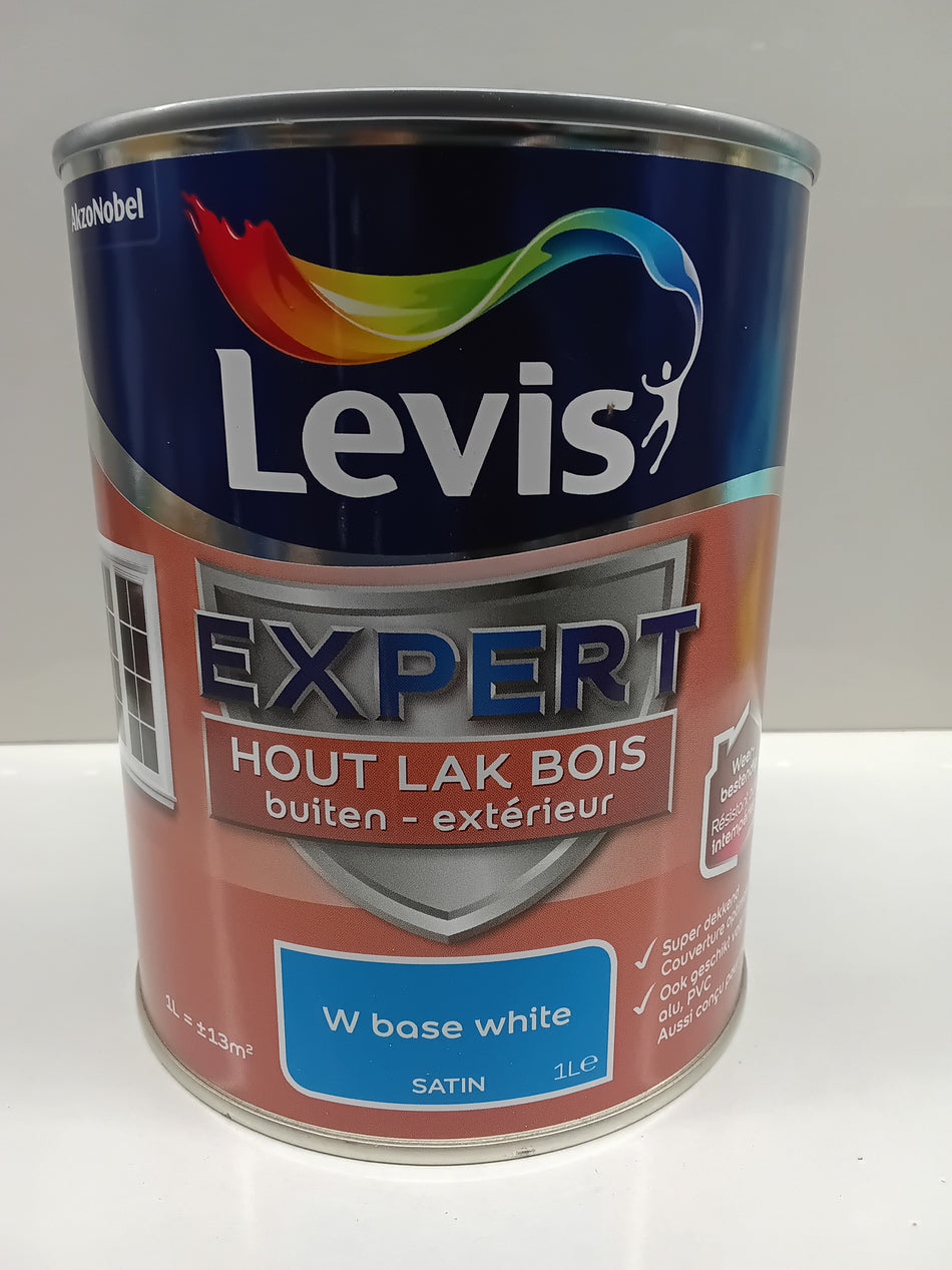 Levis Expert Houtlak buiten 1l Base W