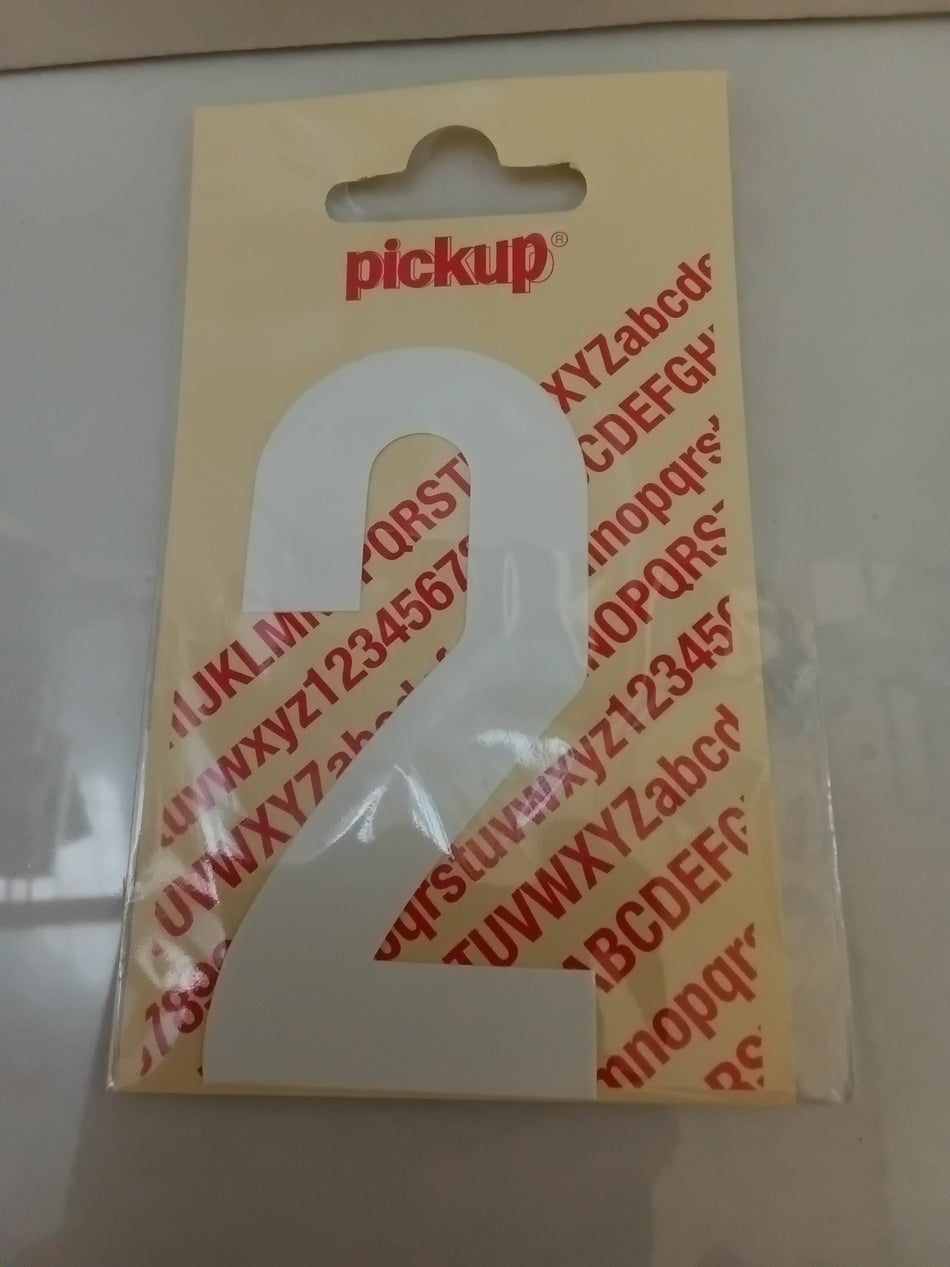 Pickup cijfer 2 90mm