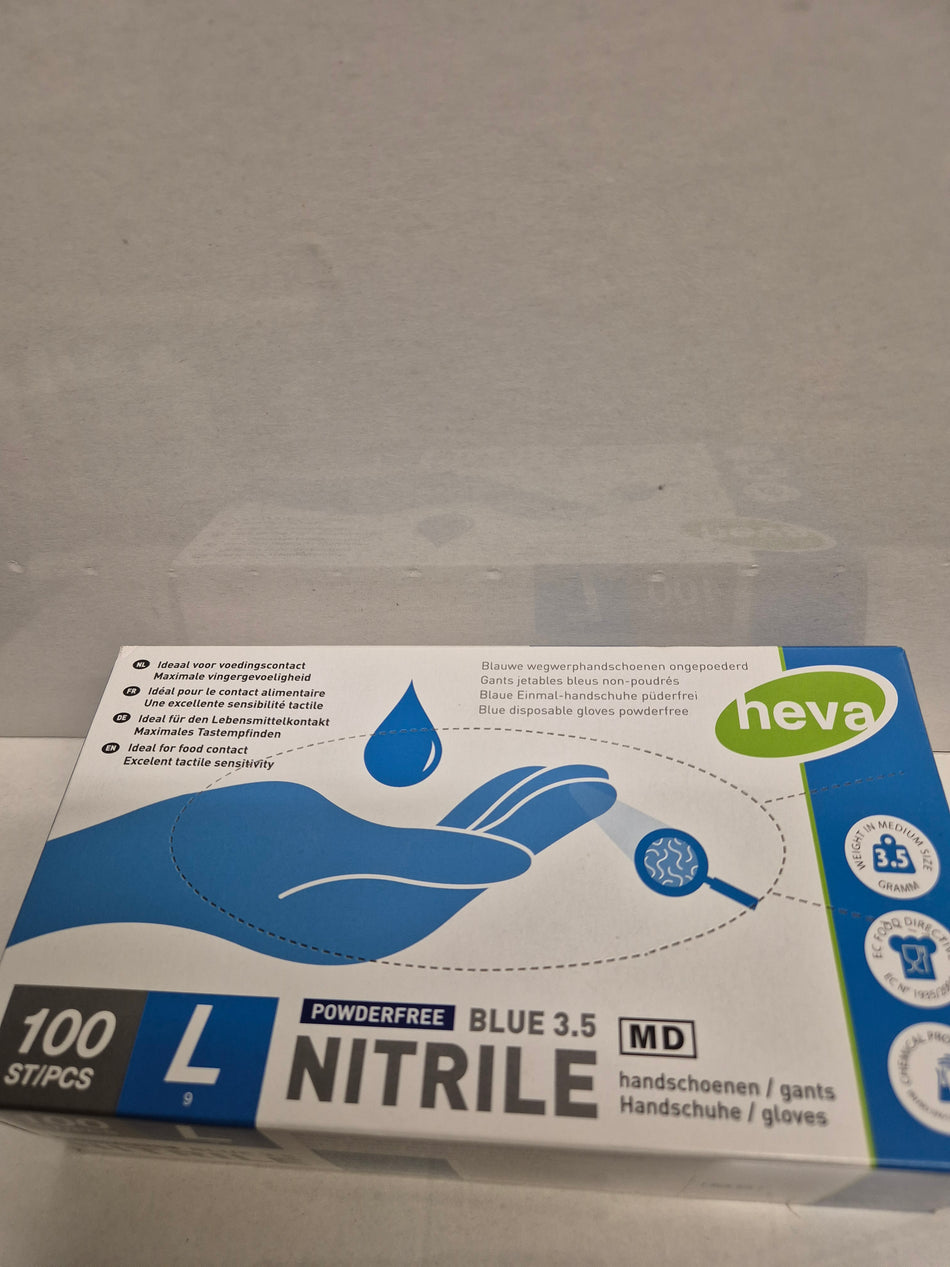 Nitrile handschoen 100 stuks