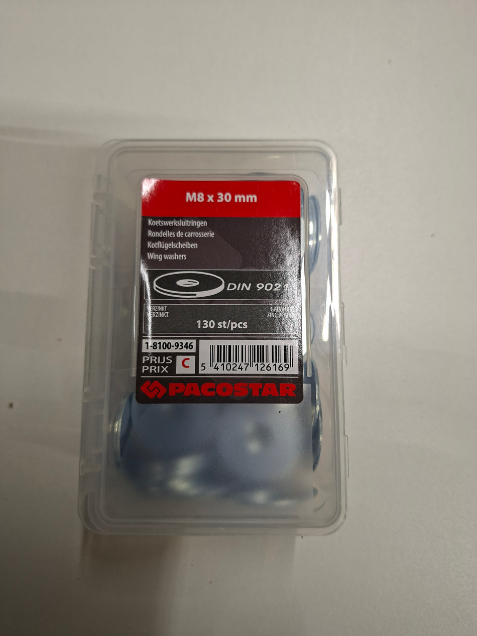 Koetswerksluitringen m8x30mm