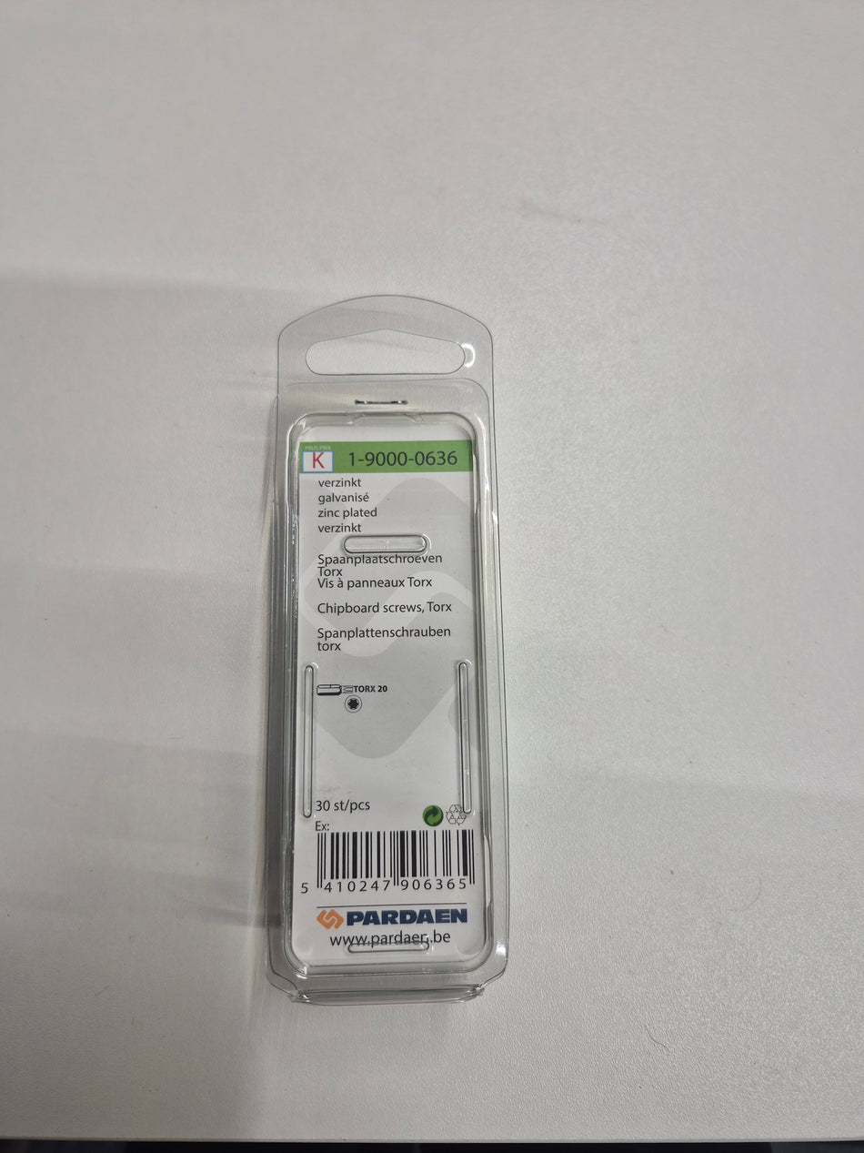 Verzinkt 4,0x25mm