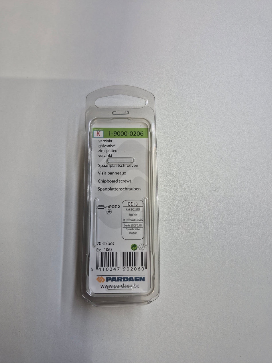 Verzinkt 5,0x30 mm