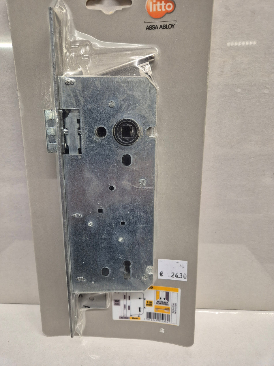 INSTEEKSLOT,OMLEGB.,RVS-LOOK - 50x110 mm
