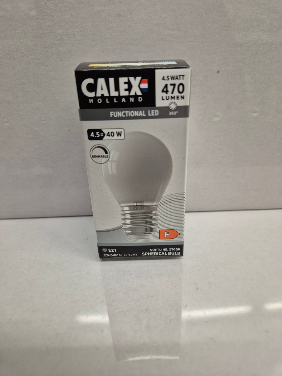 Ledlamp klein mat lichtsterkte 40w verbruik 4,5w E27