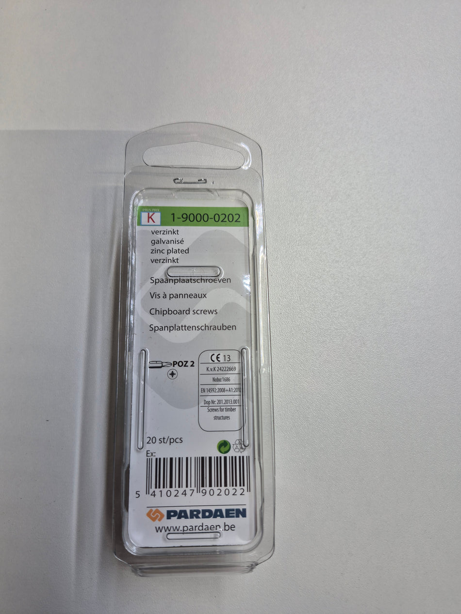 Verzinkt 5,0x25mm