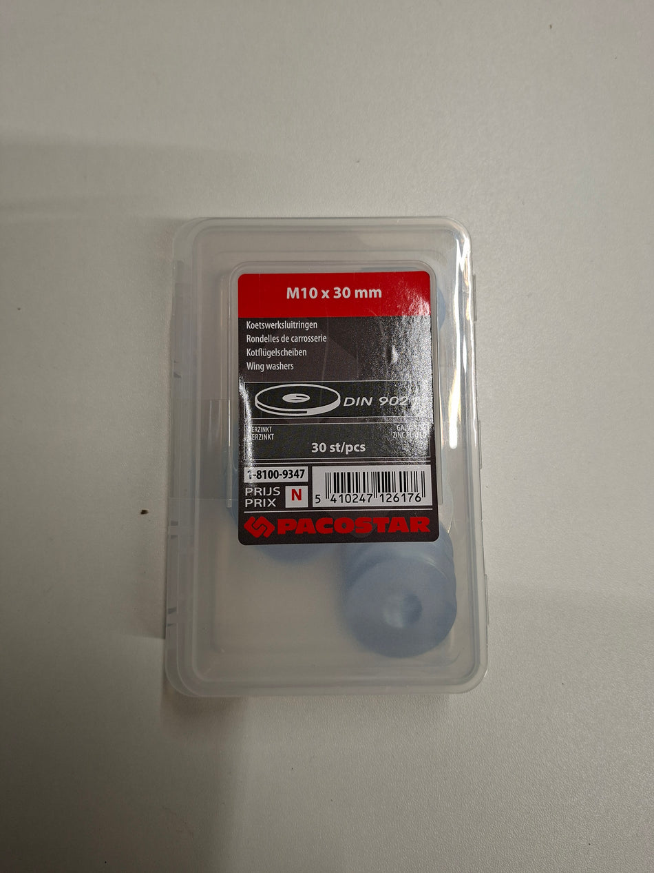 Koetswerksluitringen M10x30mm