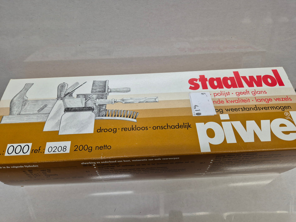 Piwel Staalwol nr 000 200gr