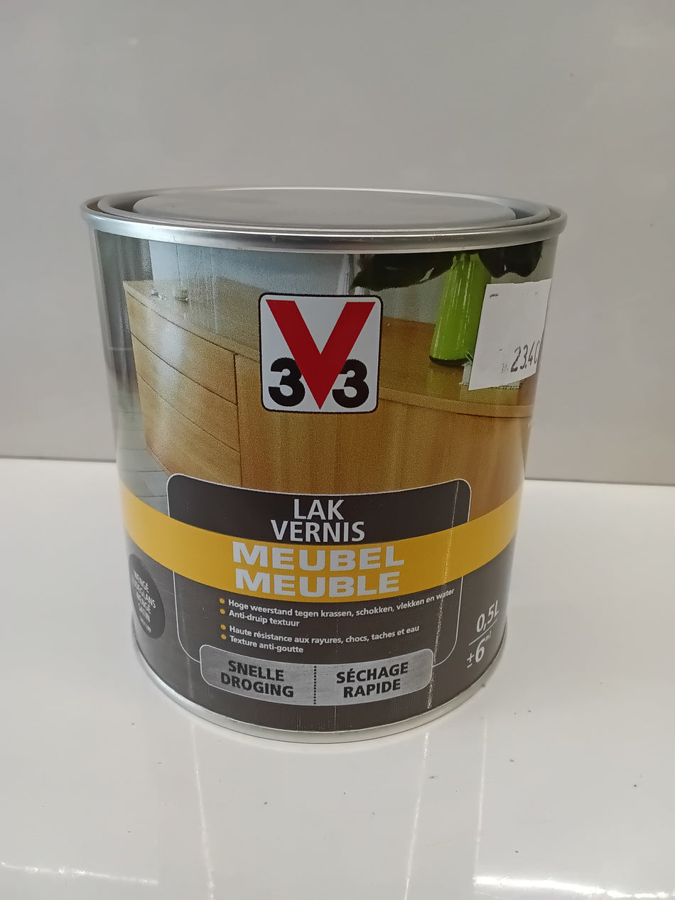 3V3 Meubelvernis 0,5l wenge