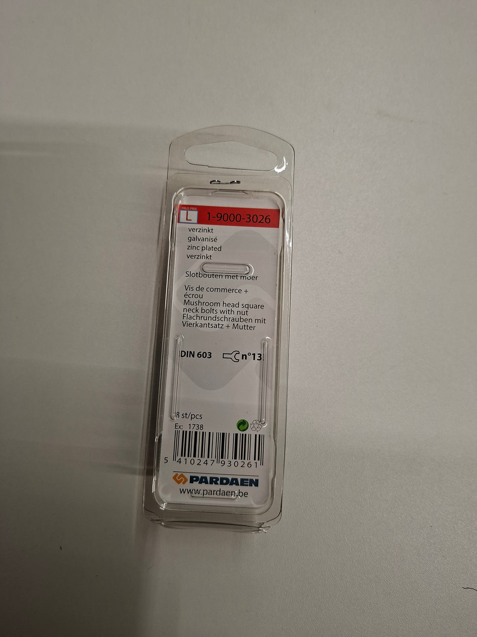 Verzinkt m8x30mm