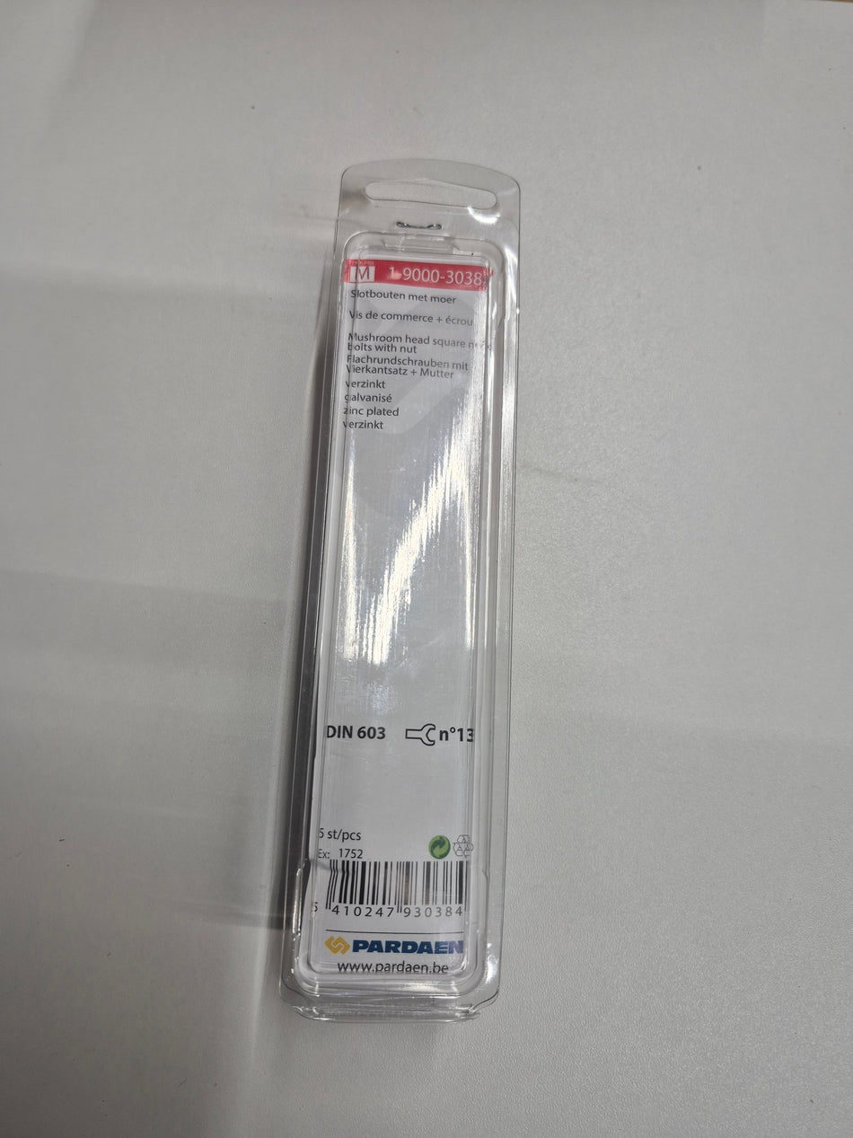 Verzinkt M8x100mm