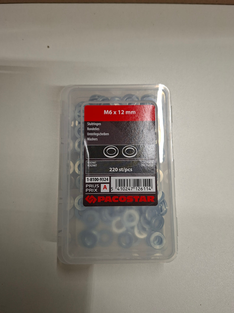 Sluitringen M6x12mm