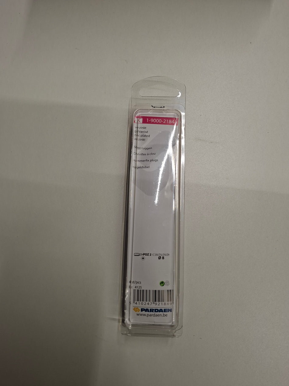 Verzinkt 8x80mm
