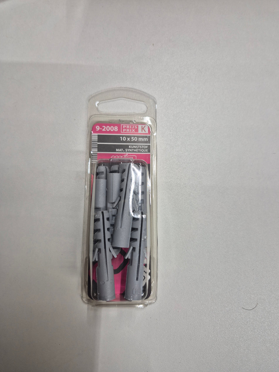 Kunststof 10x50mm