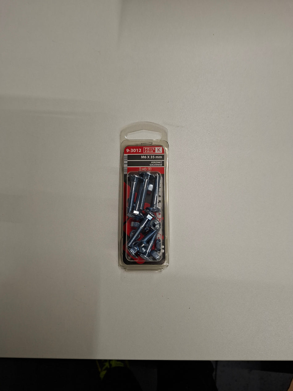 Verzinkt M6x35mm