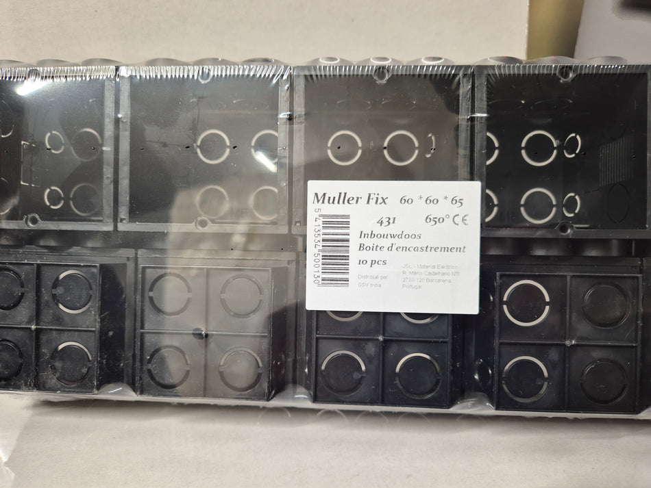 Inbouwdoos 60x60x65 10stuks