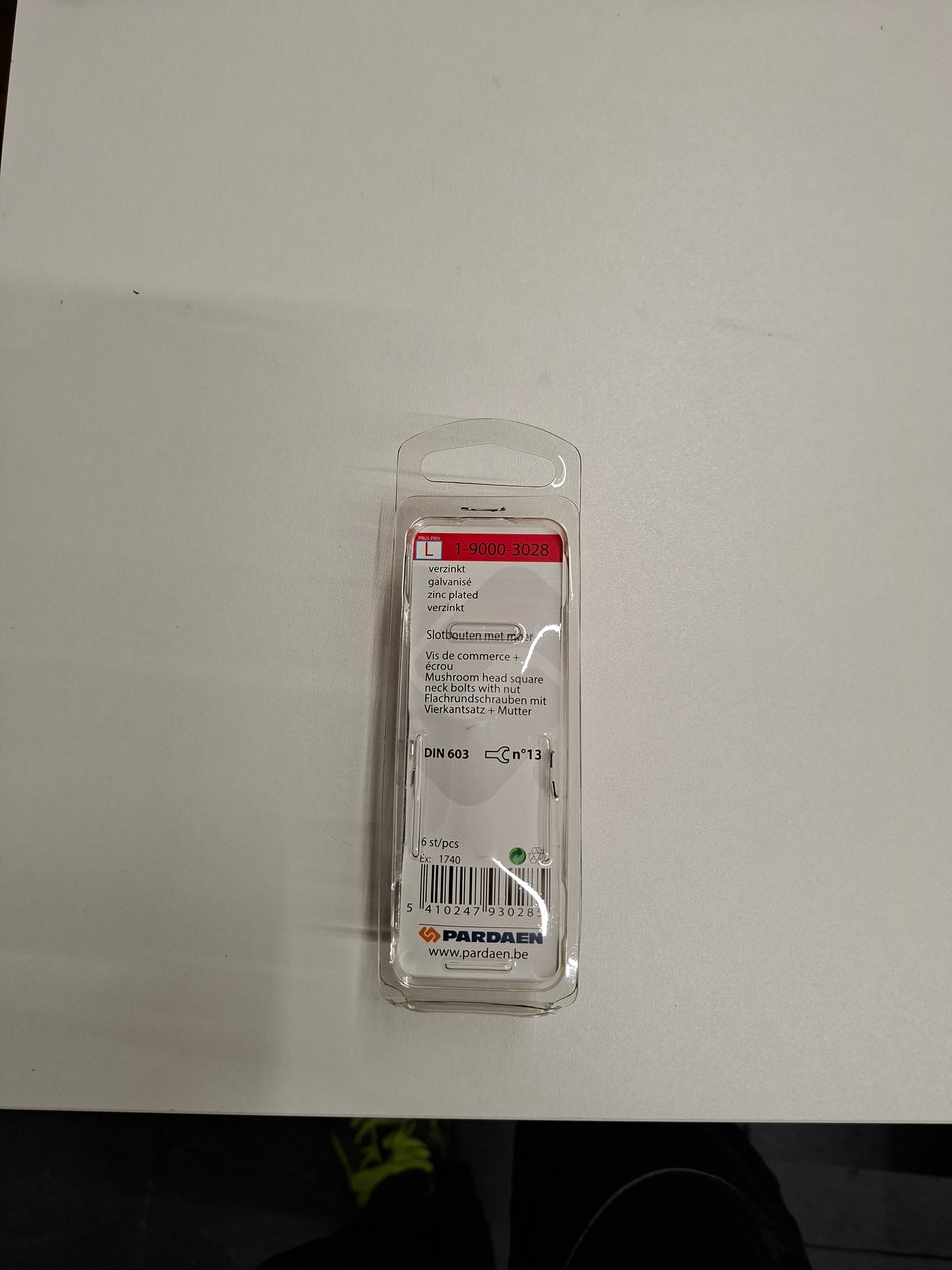 Verzinkt M8x40mm