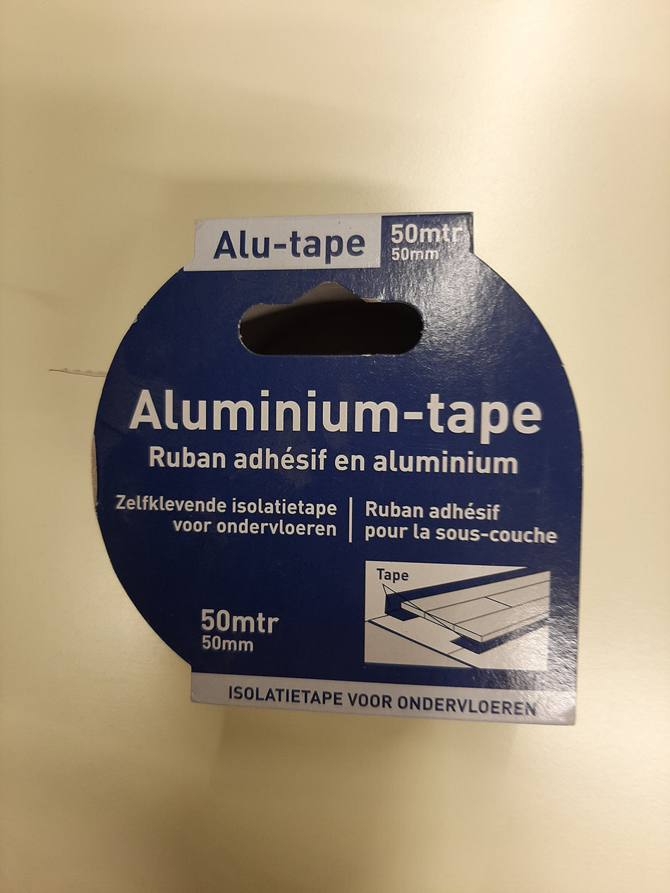 Aluminium tape 50m 5cm br.