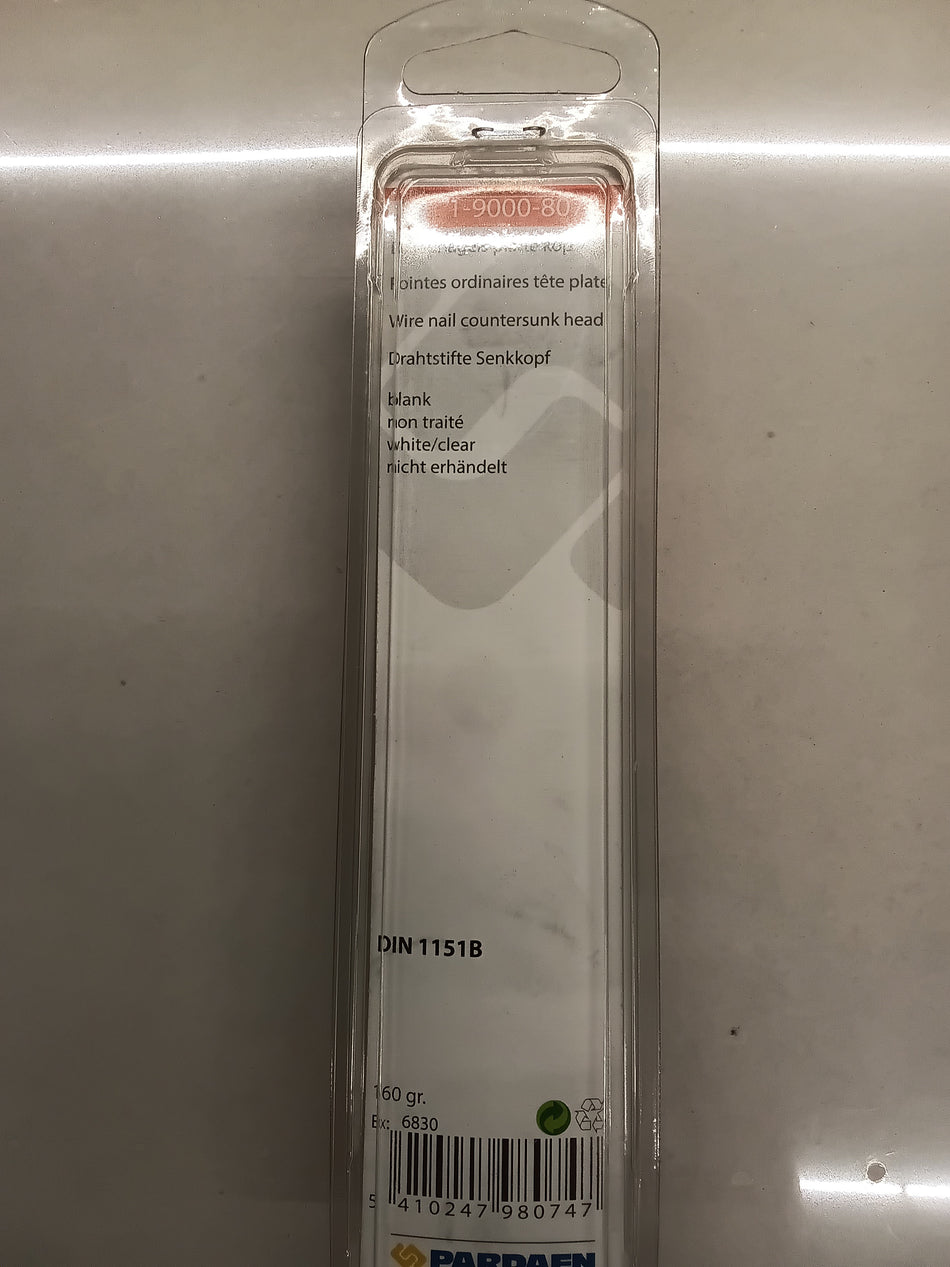 draadnagels platte kop 2,5 x 50mm