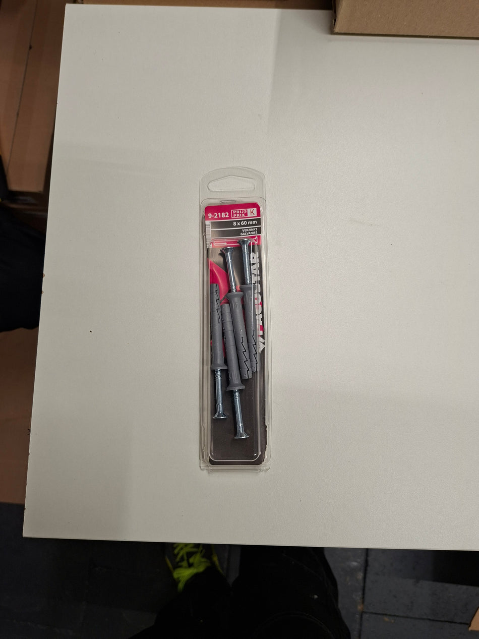 Verzinkt 8x60mm