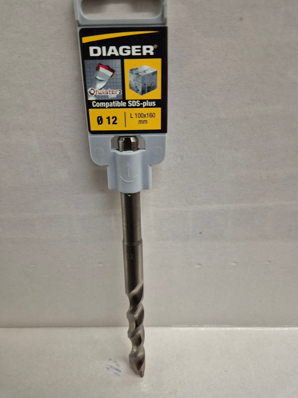 Diager SDS Betonboor 12mm L100x160mm