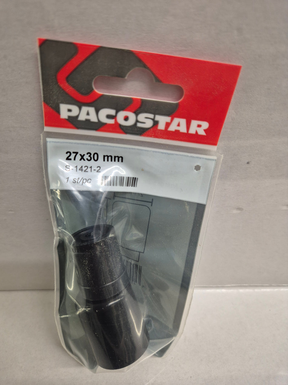DEURSTOP IN PVC, ZWART