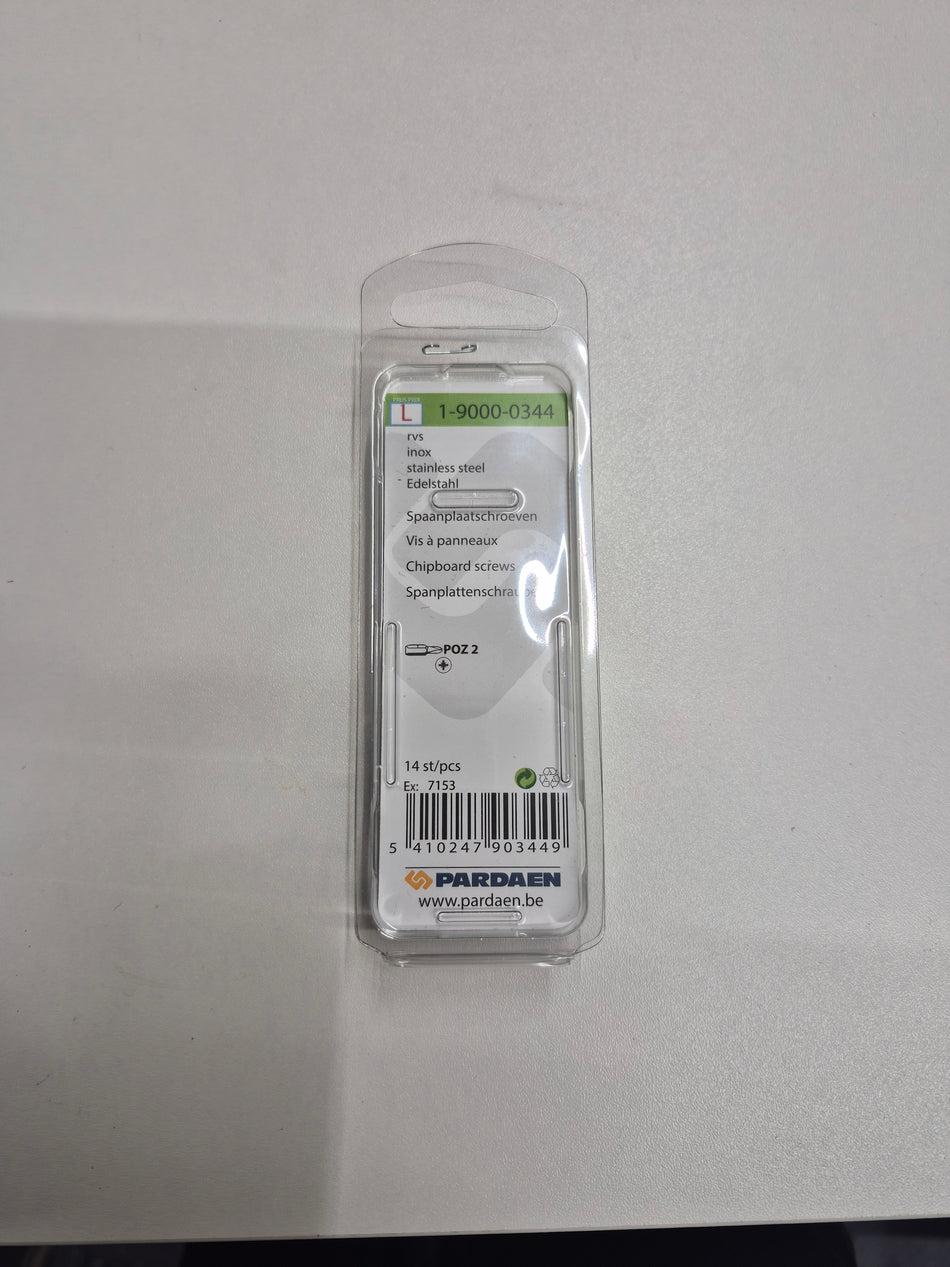Rvs 4,0x40mm