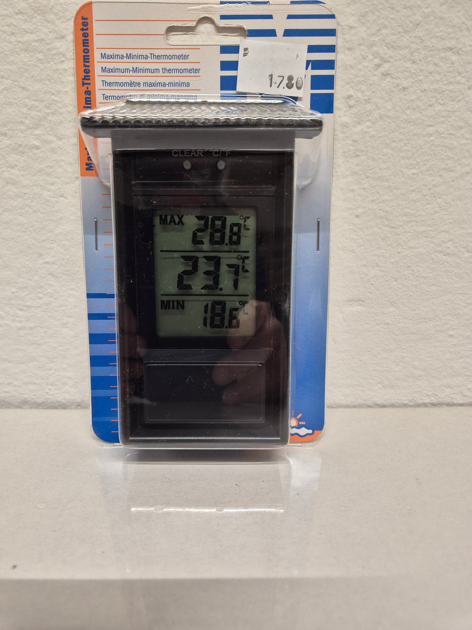 Maxima en minima Thermometer digitaal