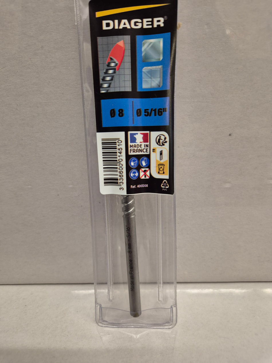 Diager Glas/Keramiekboor 8mm