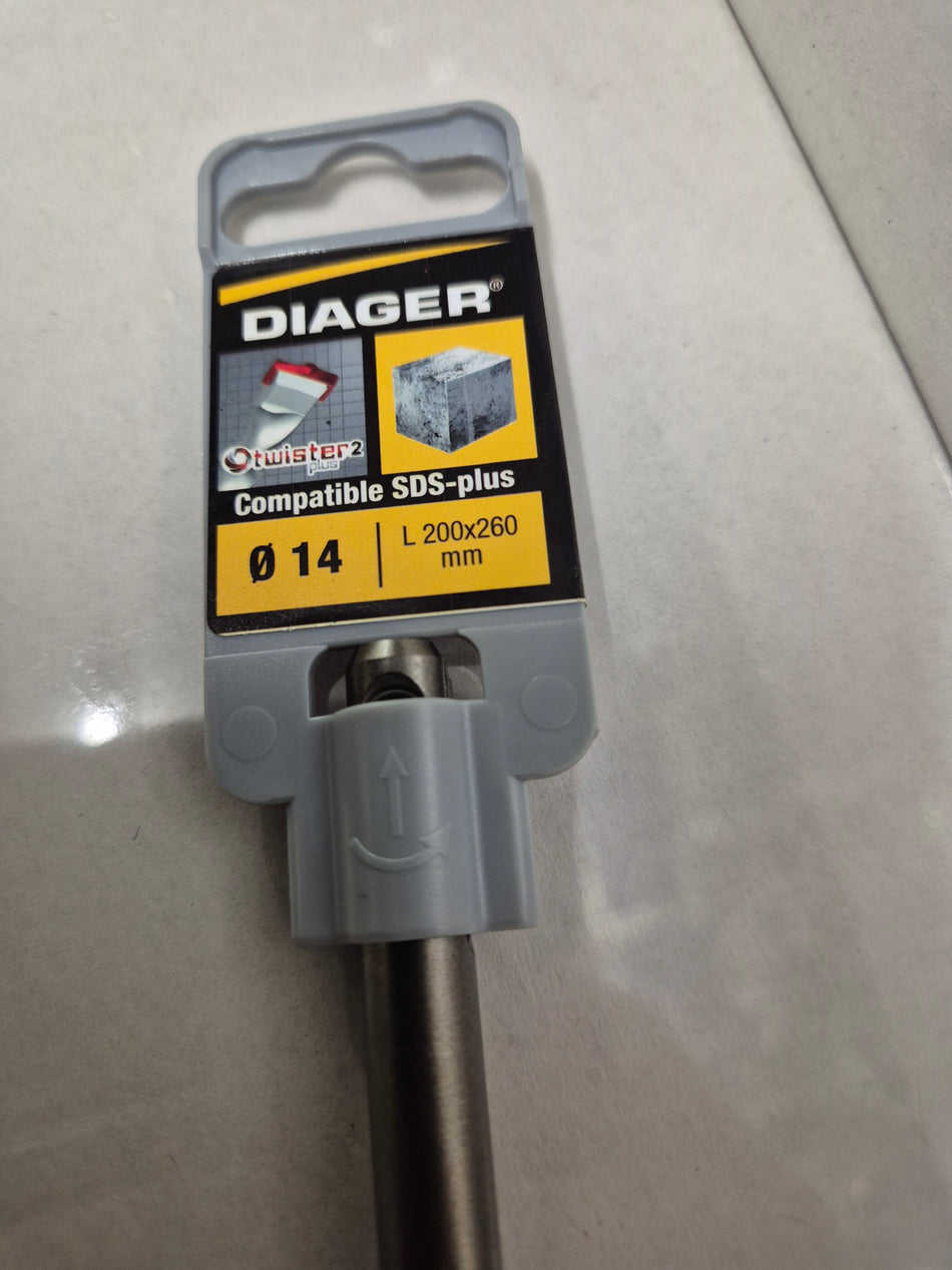 Diager SDS Betonboor 14mm L200mm