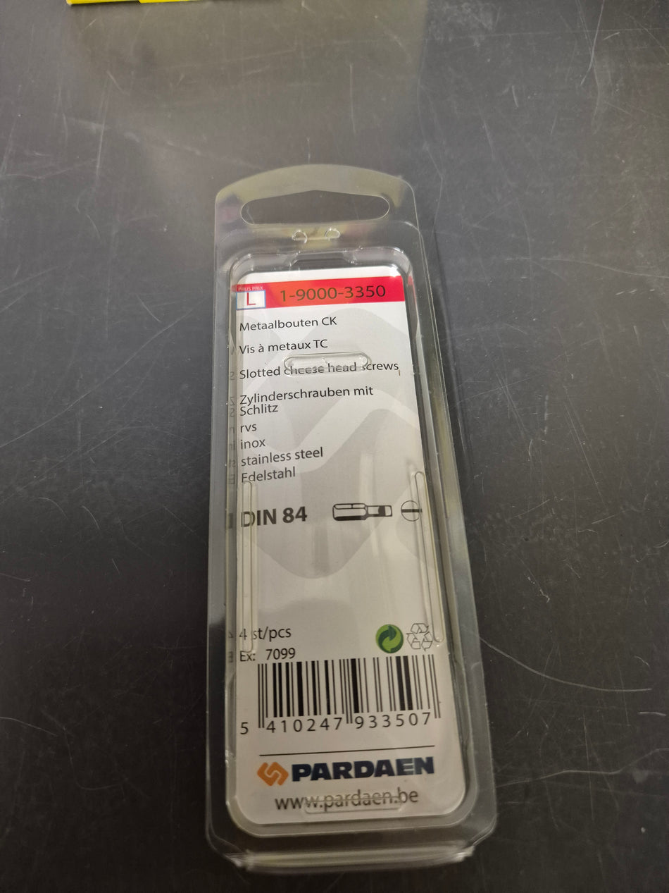 Rvs m6x40mm
