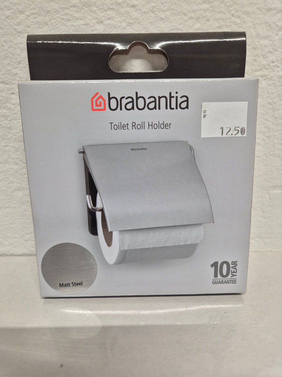 Brabantia Toiletpapier houder van mat staal