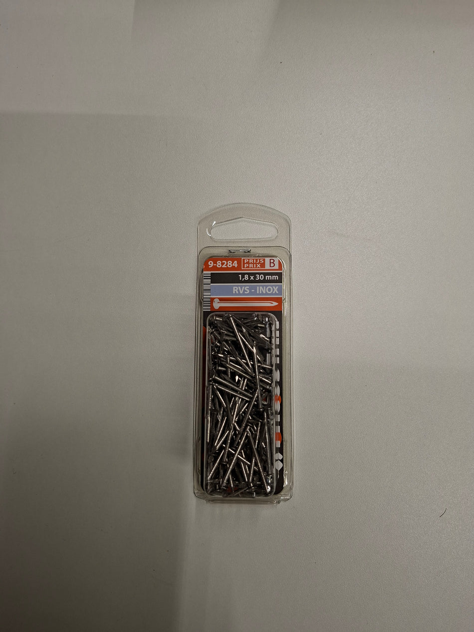 Rvs 1,8x30mm