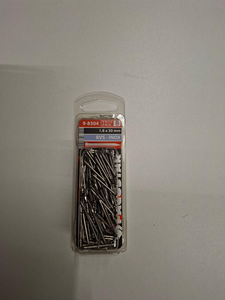 Rvs 1,8x30mm