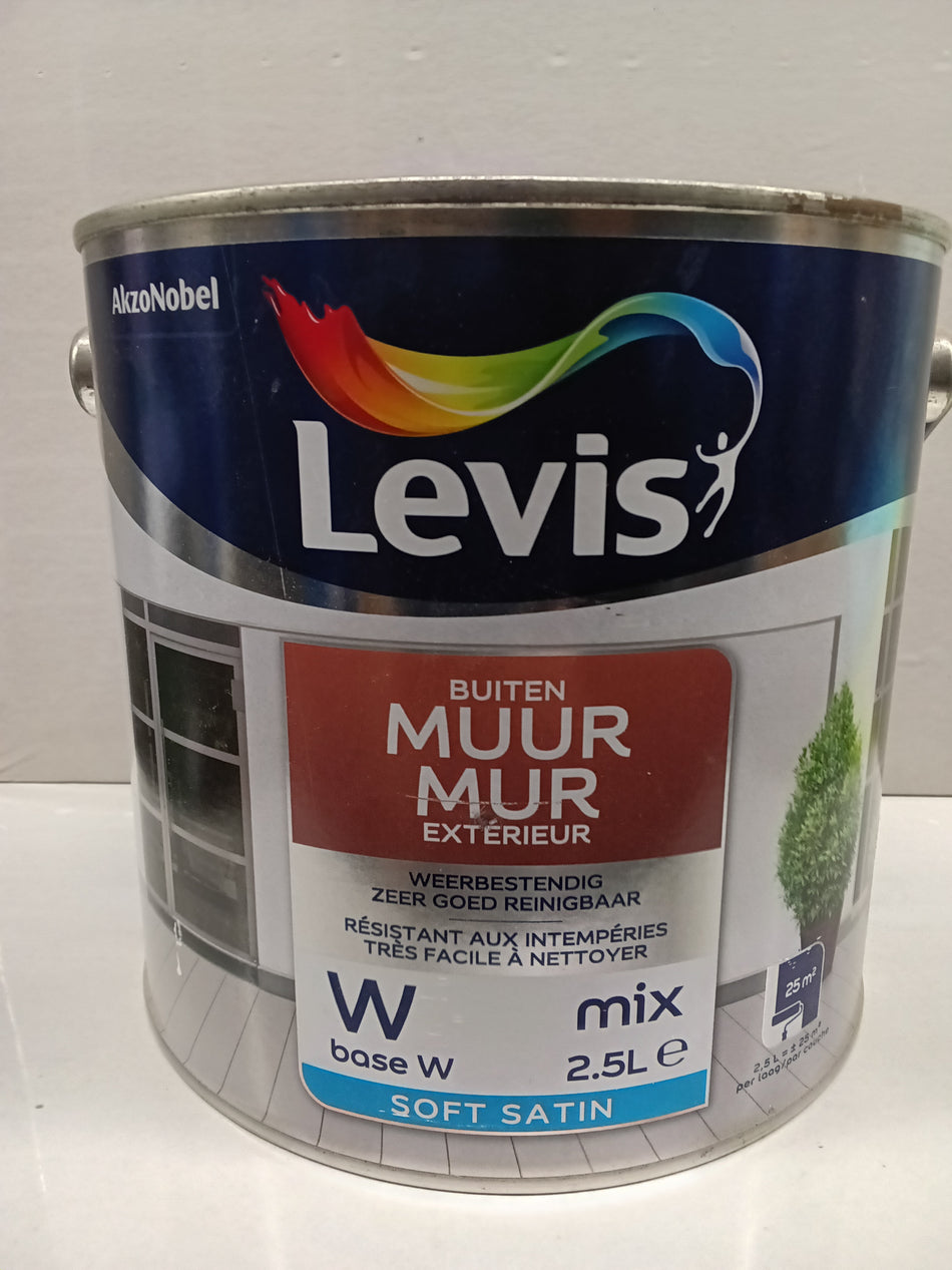Levis muur Buiten 2,5l Base W