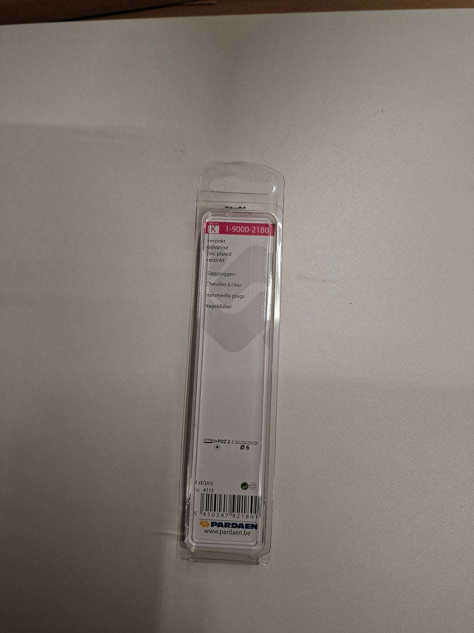 Verzinkt 6x60mm