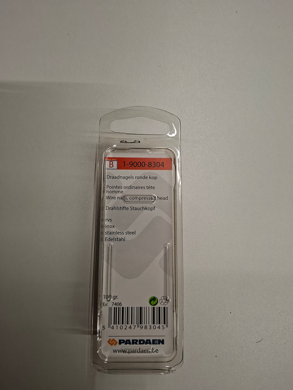 Rvs 1,8x30mm