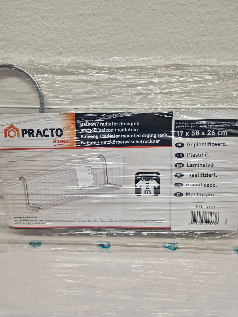 Practo balkon/radiator wasdroogrek