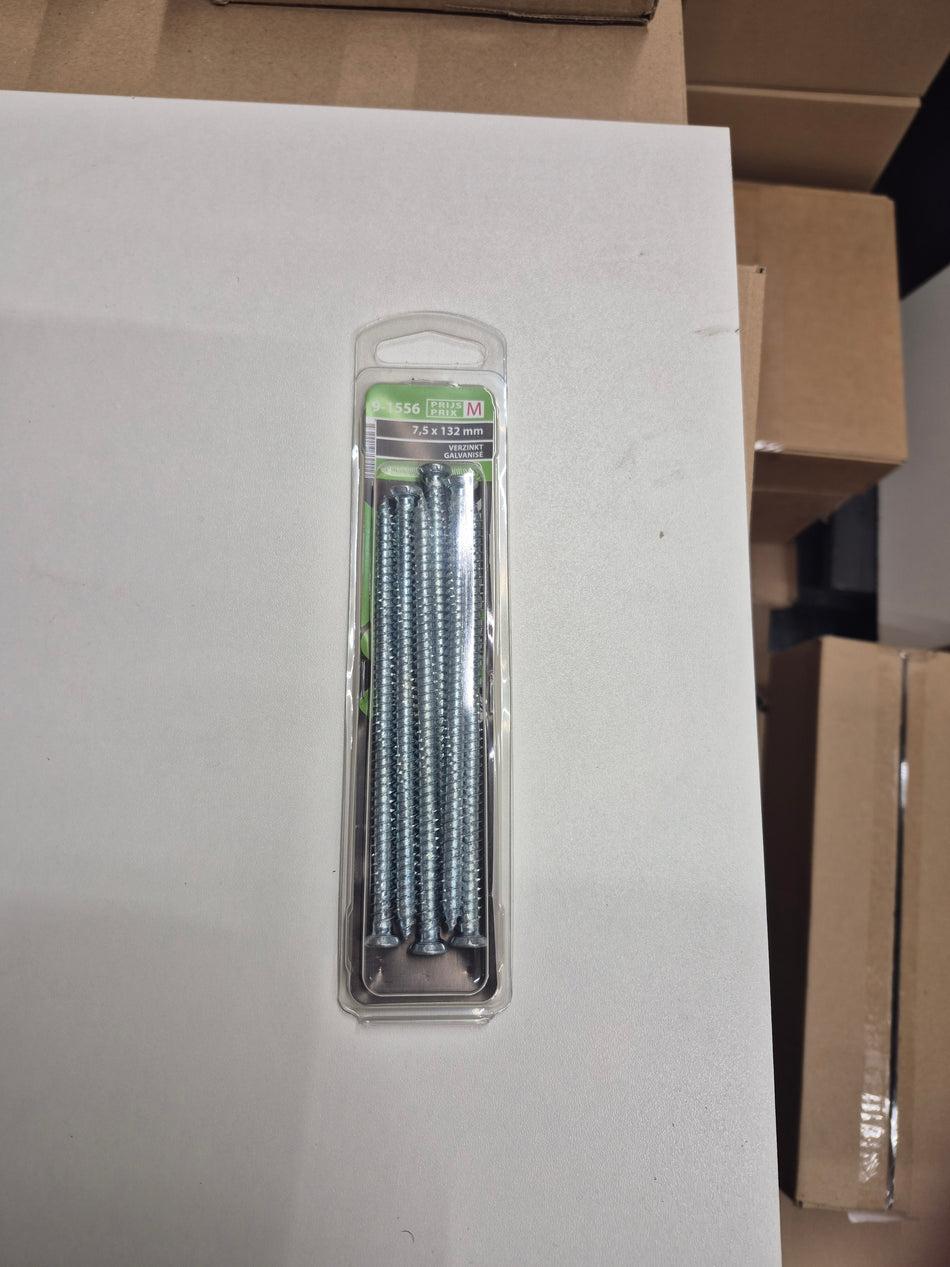 Verzinkt 7,5x132mm