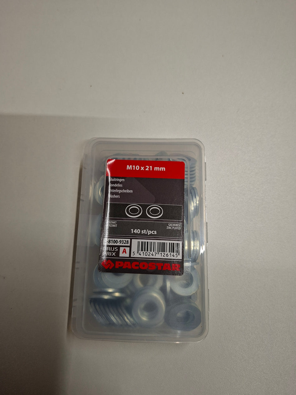 Sluitringen m10x21mm