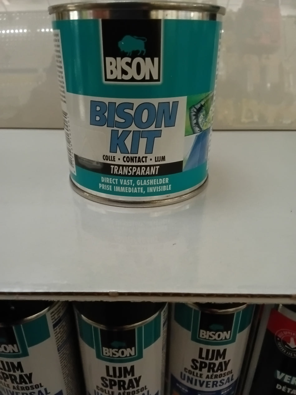 Bison Kit® Transparant Blik 250 ml NL/FR/EN