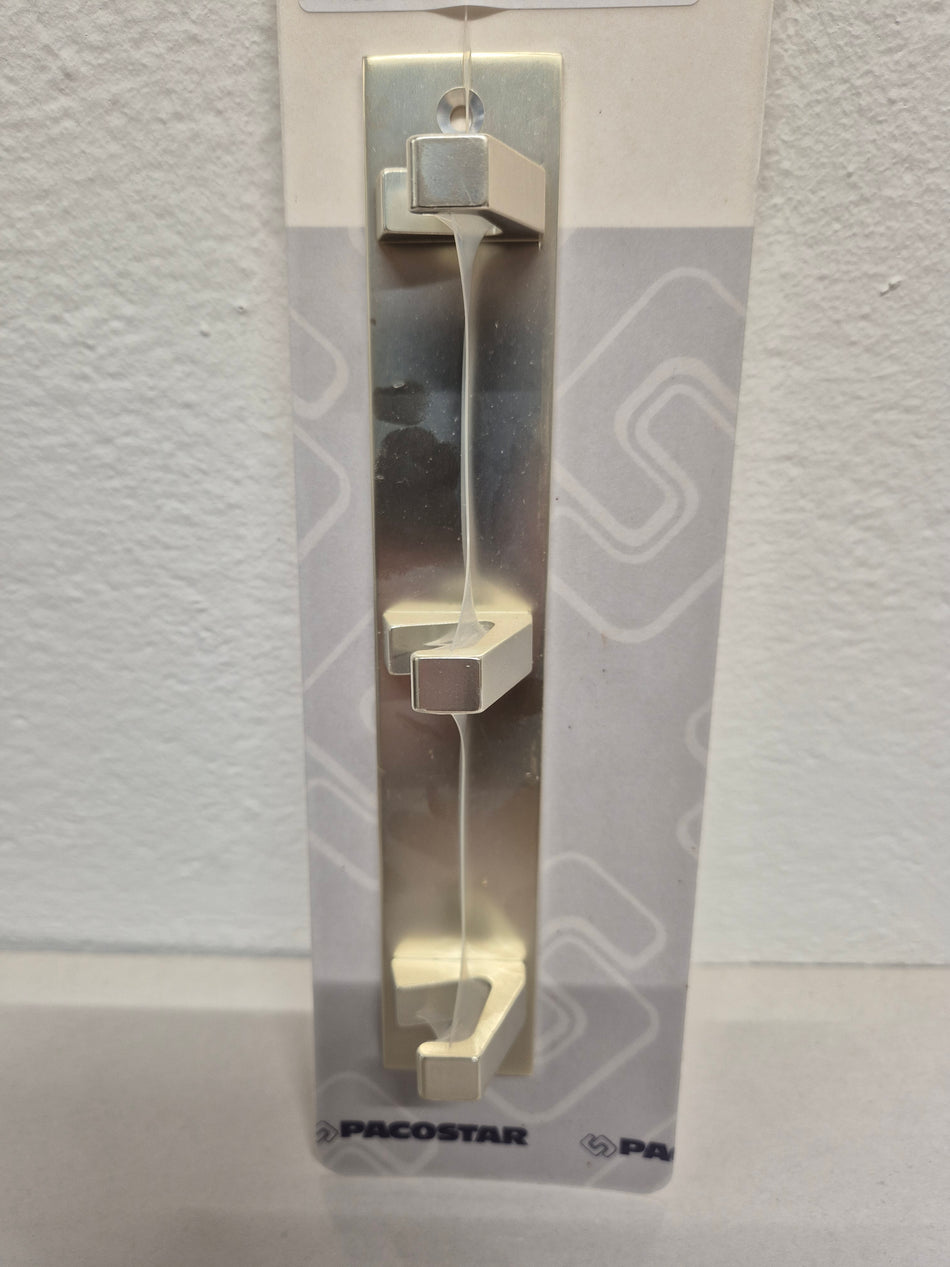 HANDDOEKREKJE 3 HAKEN ALUM. - 35 x 210 mm