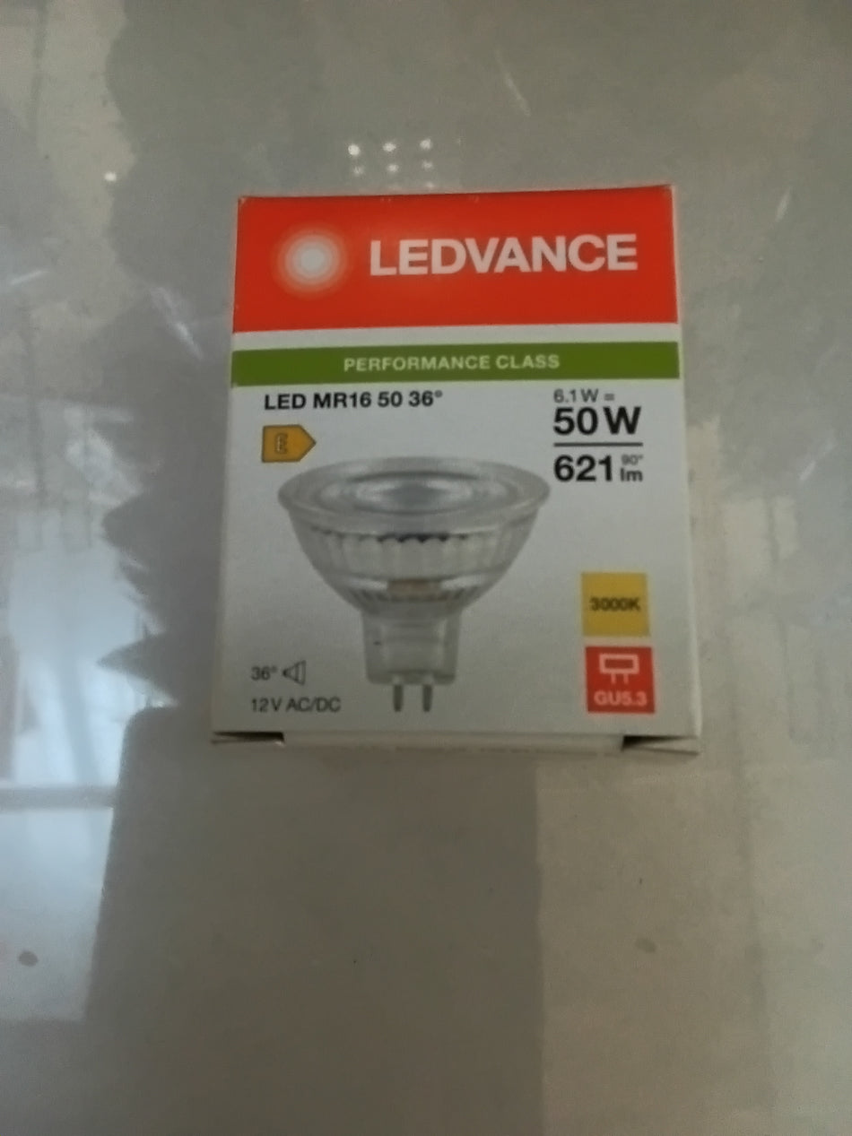 LED 6,1w lichtsterkte 50w 621lm 12v