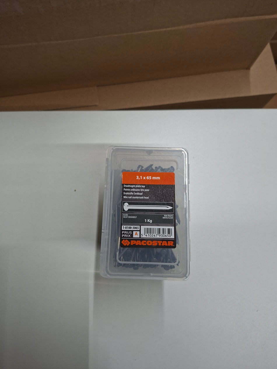 Draadnagels 3,1x65 mm