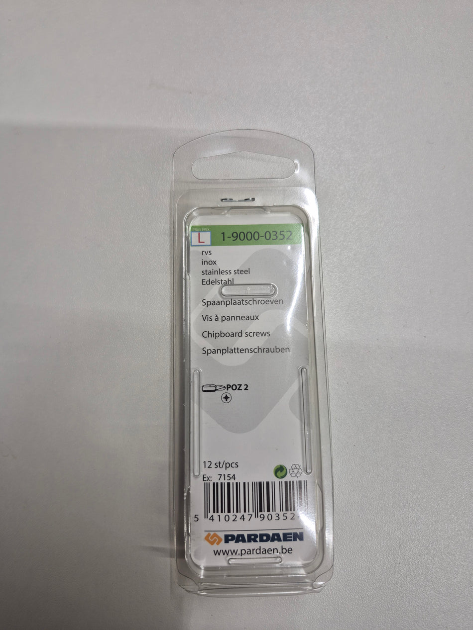 Rvs 4,0x50mm