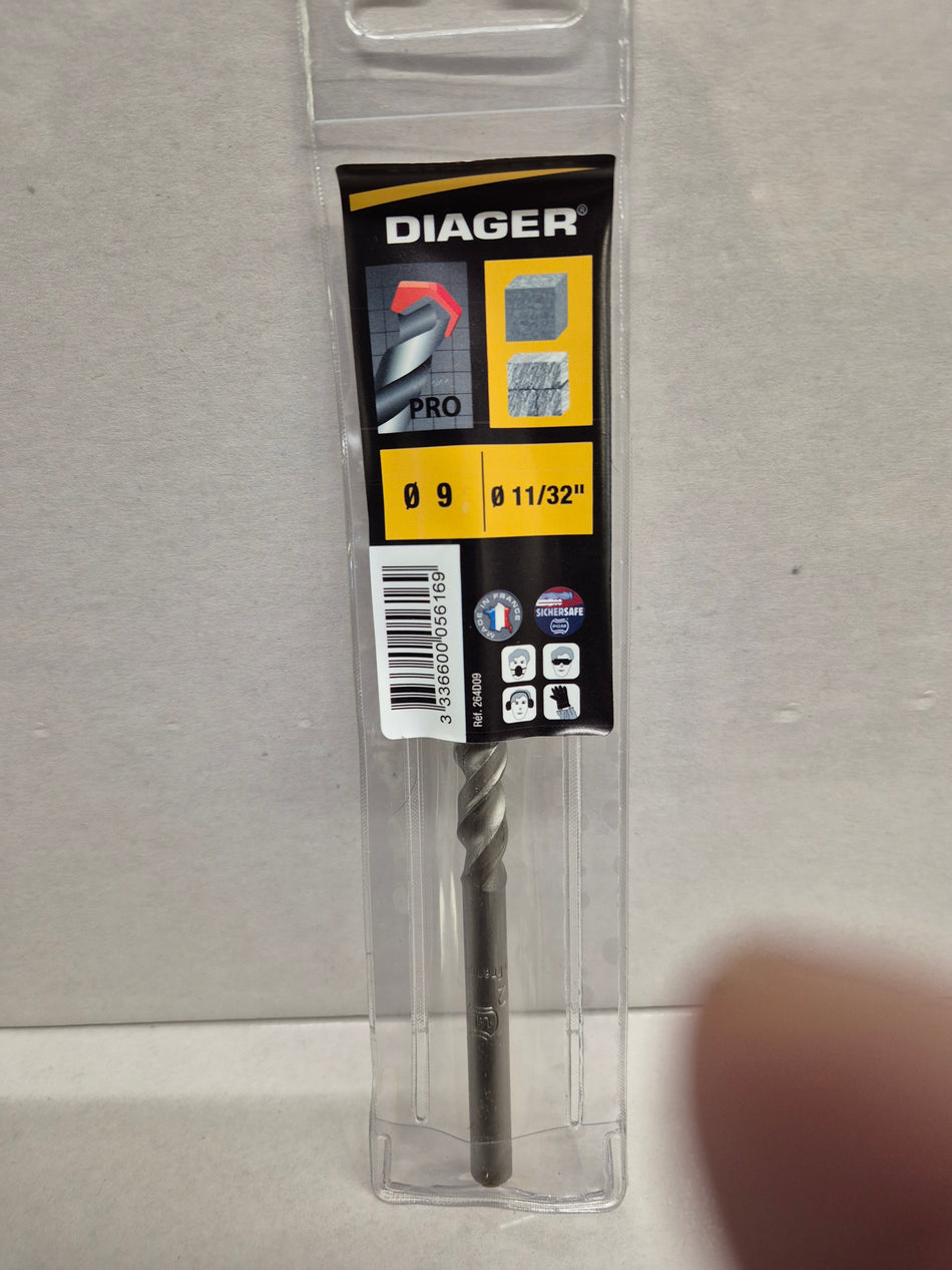 Diager Betonboor 9mm
