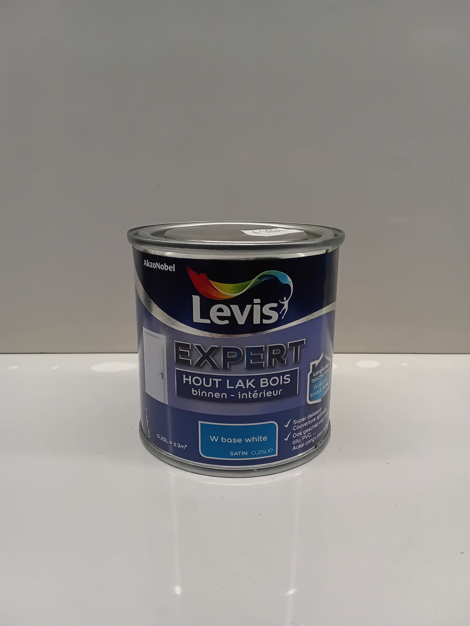 Levis Expert lak Satin binnen 0,25l Base W