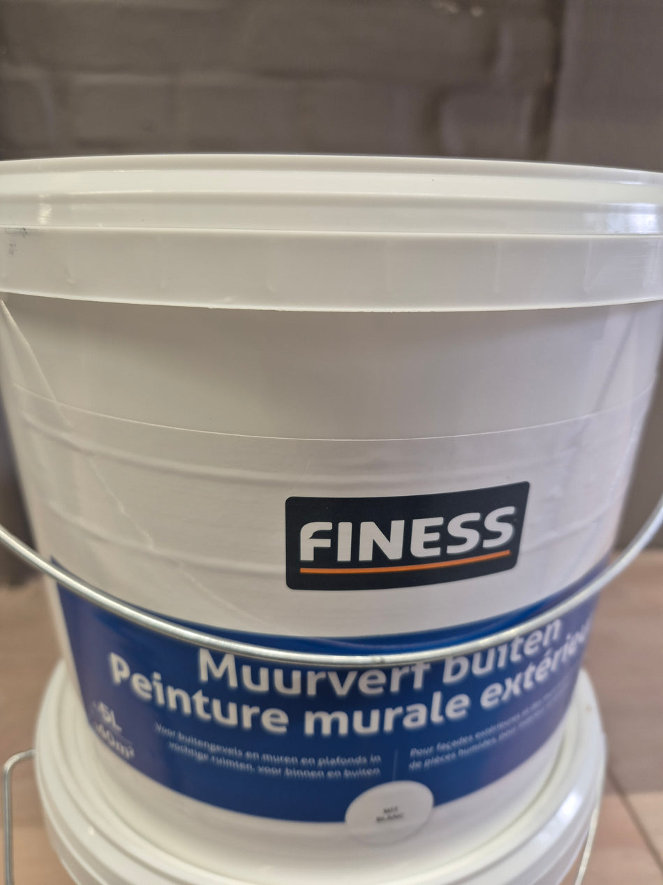 Finesse Muurverf 5L wit