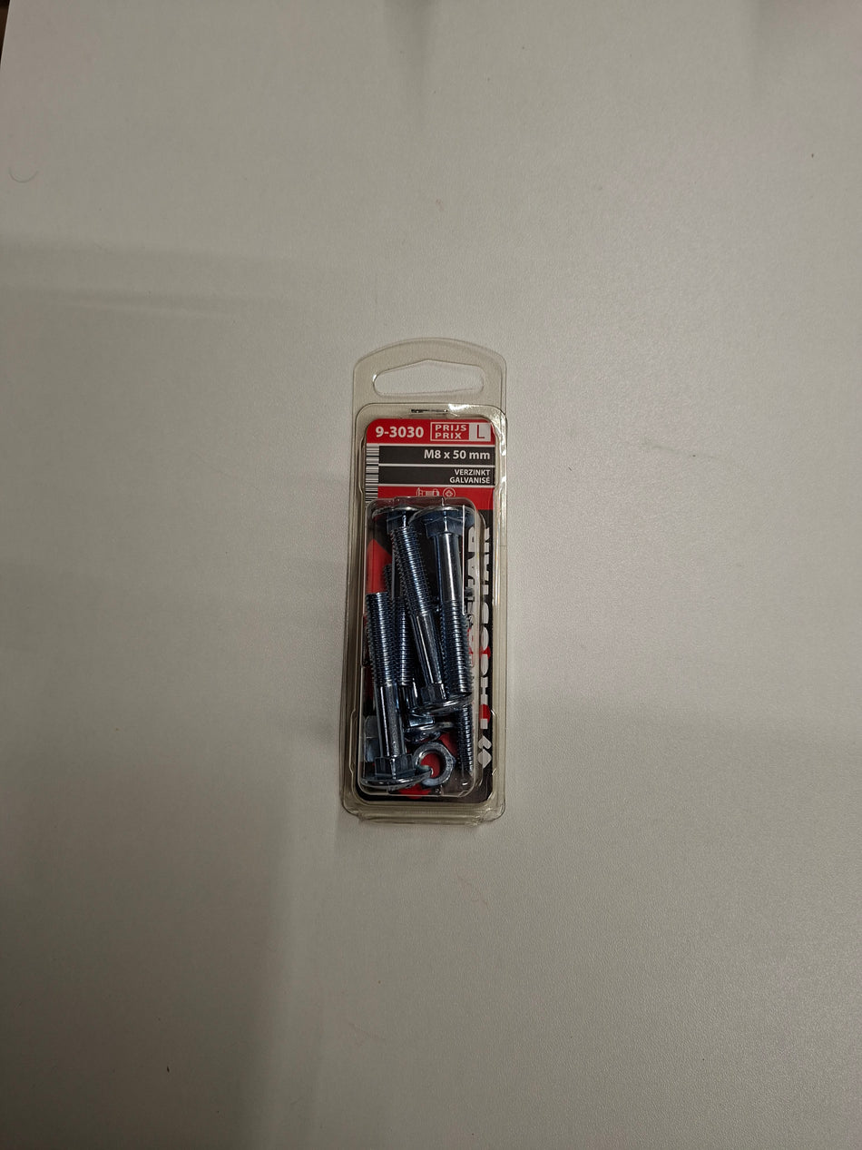 Verzinkt M8x50mm